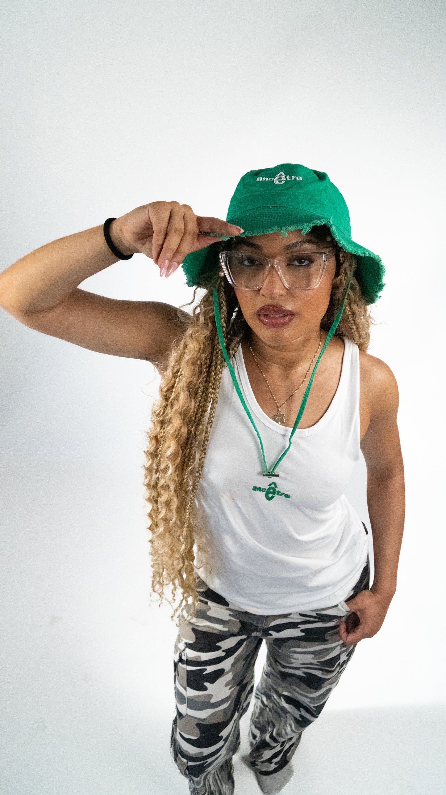 Débardeur blanc femme