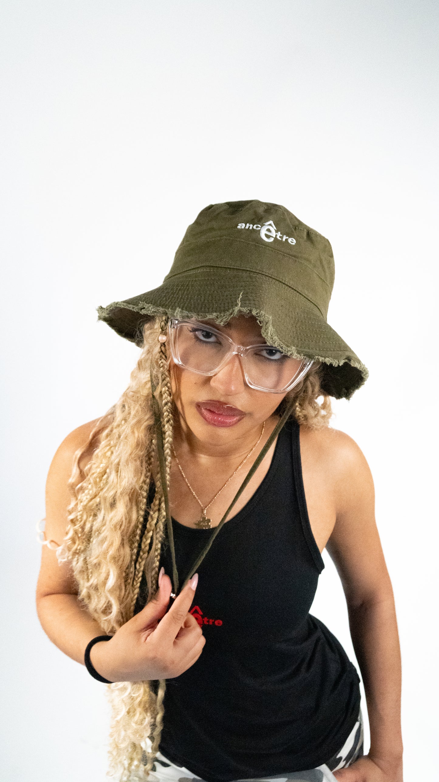 Débardeur noir femme